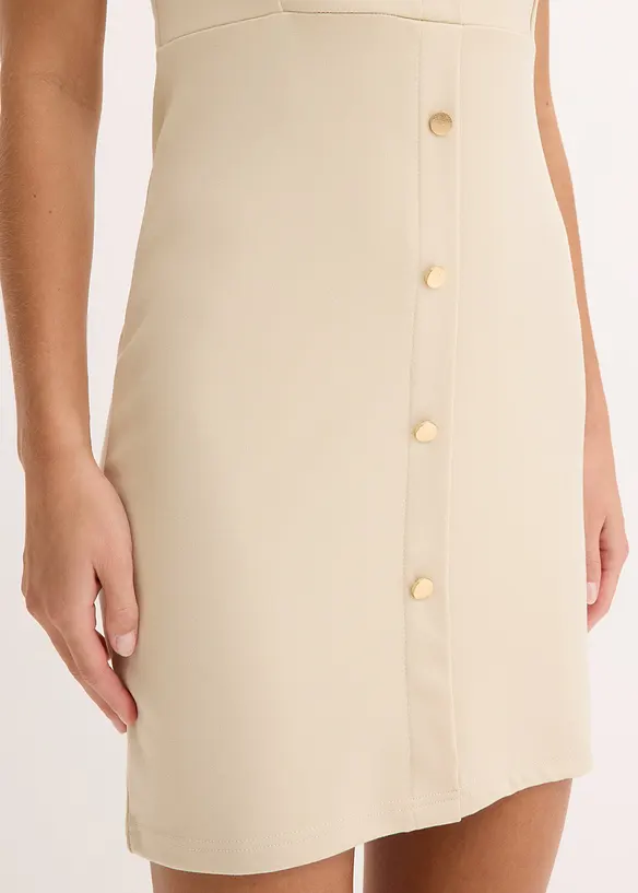 Robe courte à épaulettes, bonprix