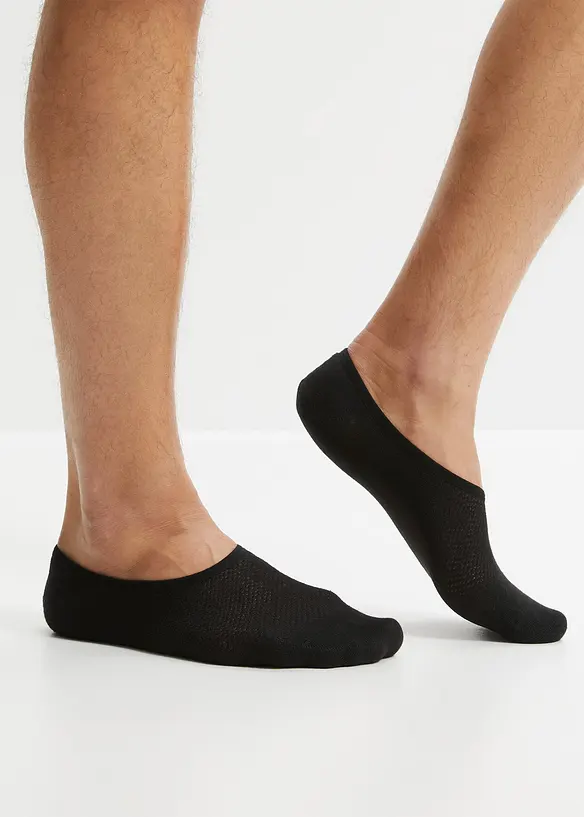 Lot de 5 paires de protège-pieds en polyester rafraîchissant, bonprix