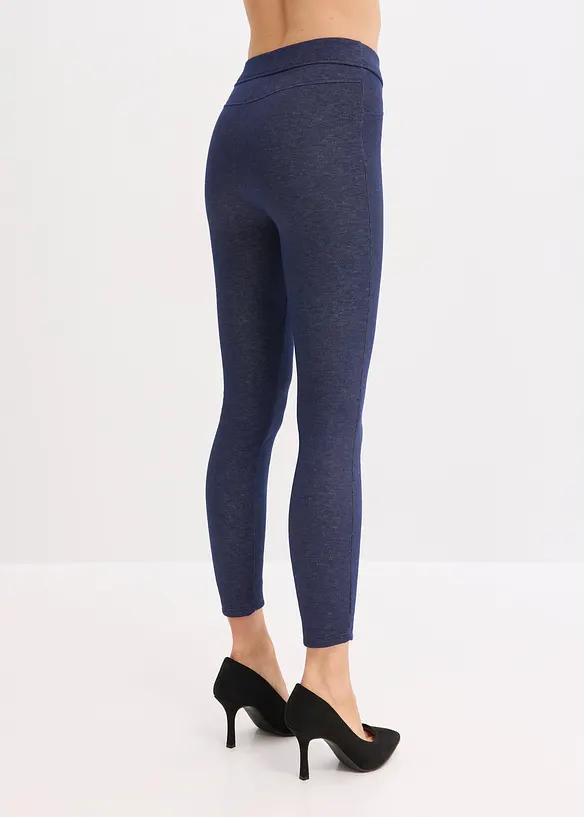 Legging thermo effet jean, bonprix