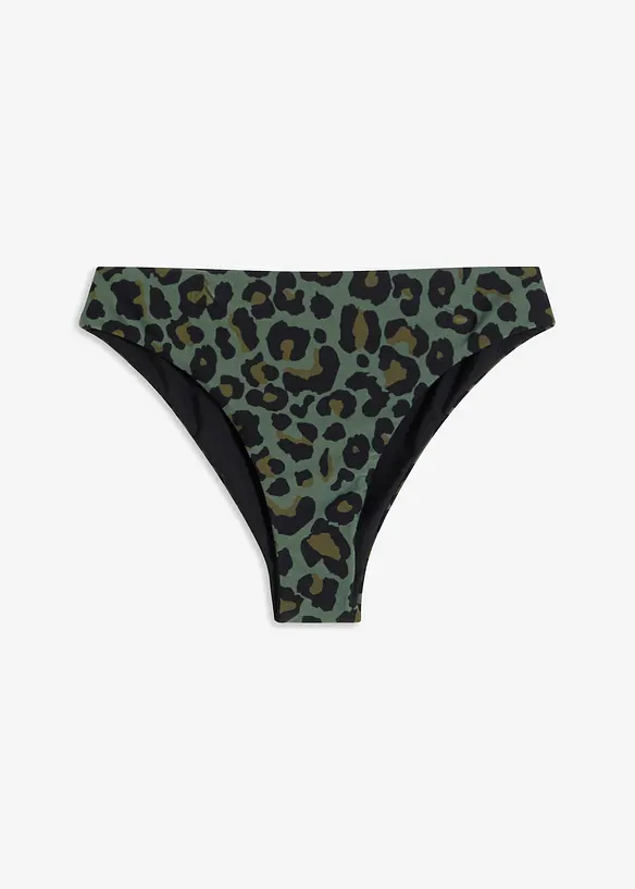 Bas de bikini échancré et réversible à séchage rapide, bonprix