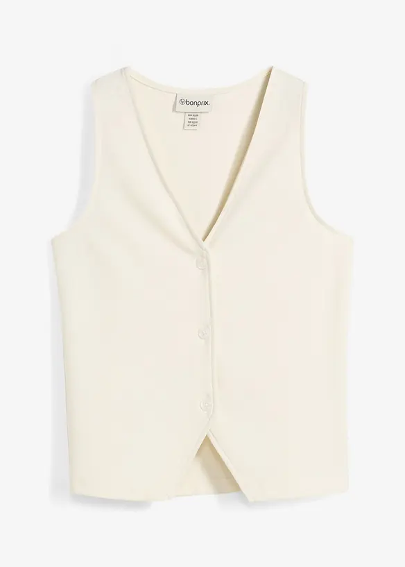 Gilet sans manches en jersey milano, bonprix