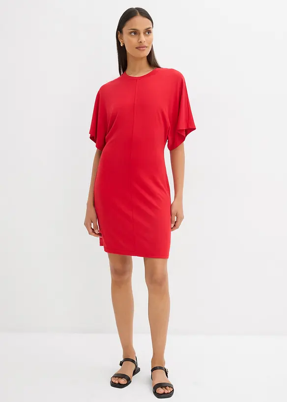 Shirtkleid aus softem Punto di Roma, bonprix