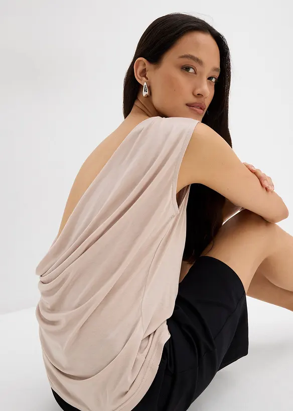 Top en fine viscose, bonprix
