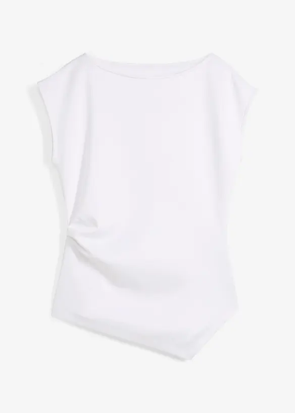 Top à base asymétrique en matière néoprène confortable, bonprix