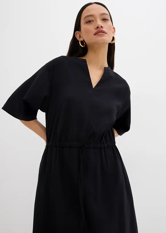 Kaftan-Kleid aus feiner Viskose, bonprix
