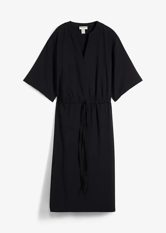Kaftan-Kleid aus feiner Viskose, bonprix
