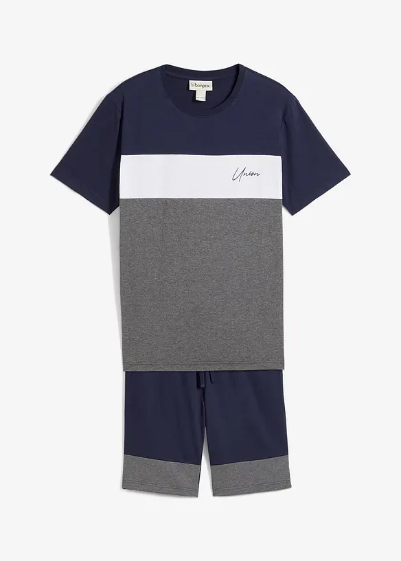T-shirt et bermuda en molleton (ens. 2 pces), bonprix