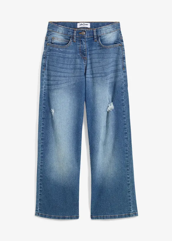 Jean large taille mi-haute, bonprix