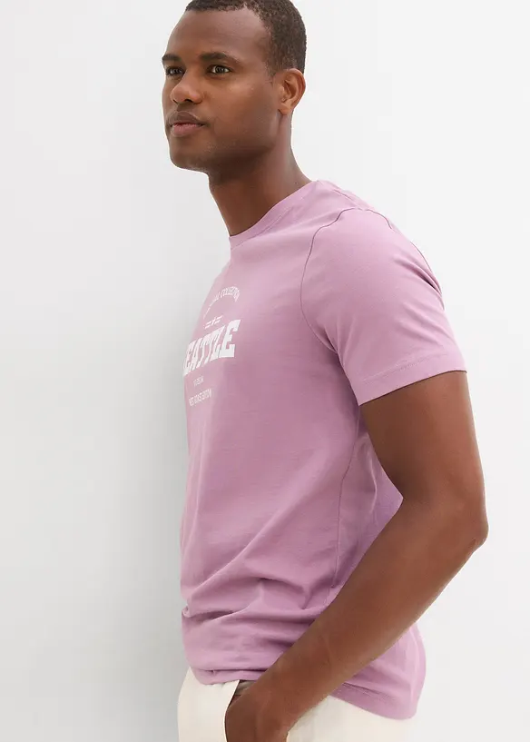 T-Shirt (2er Pack) aus reiner Baumwolle, bonprix