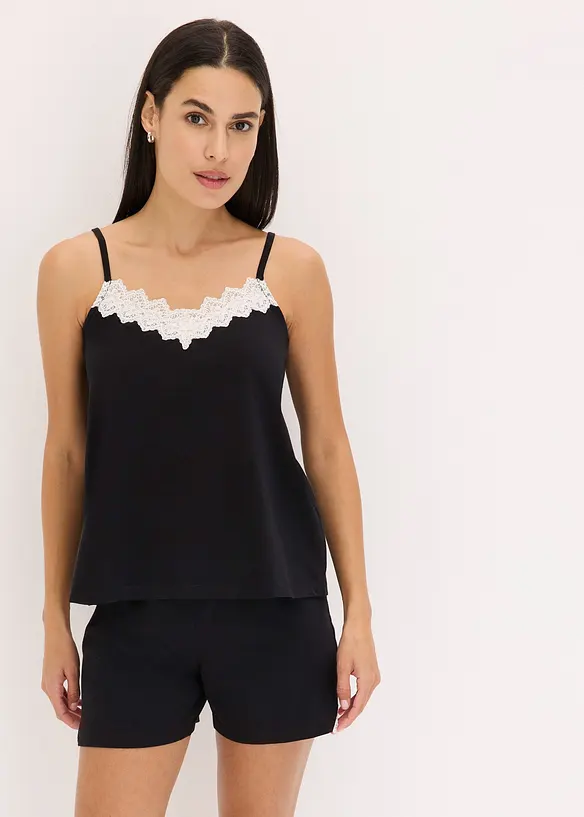 Pyjashort à bretelles fines, bonprix