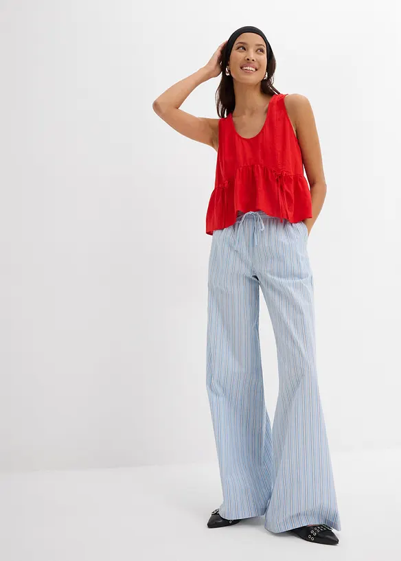 Pantalon jogger 100% coton, bonprix