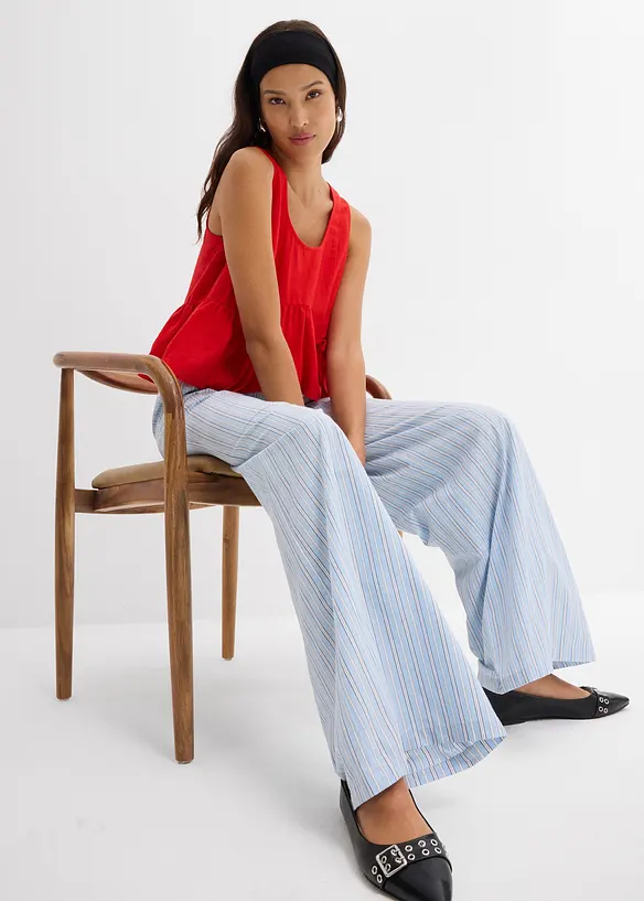 Pantalon jogger 100% coton, bonprix