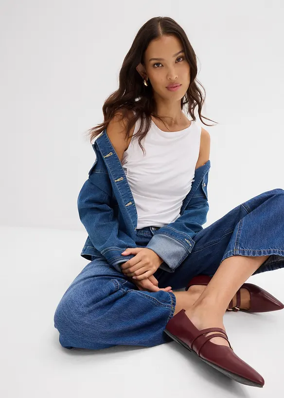 Débardeur en viscose extensible, bonprix
