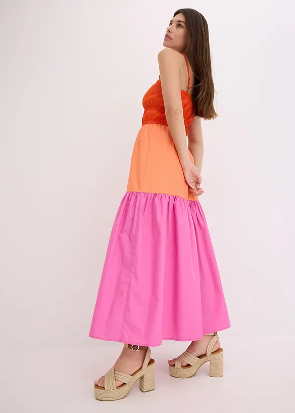 Trägerkleid aus reiner Baumwolle, bonprix