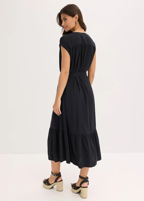 Robe-chemise fluide, bonprix
