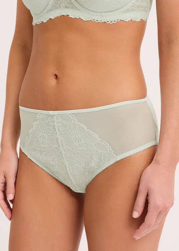 Maxislip mit filigraner Spitze, bonprix