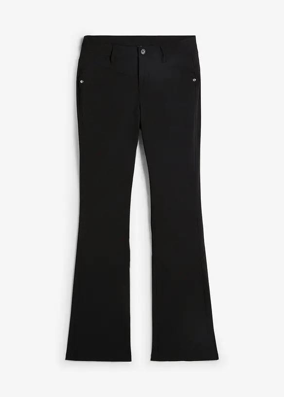 Pantalon extensible en bengaline, Bootcut, bonprix
