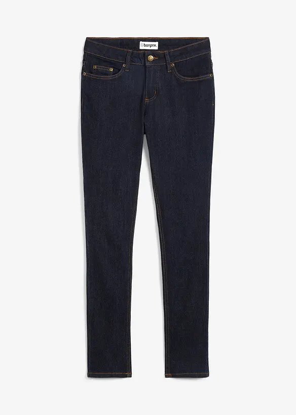 Jean skinny taille mi-haute, extensible, bonprix