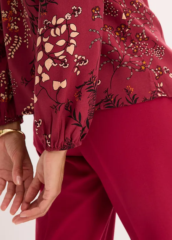 Blouse imprimée en viscose, bonprix