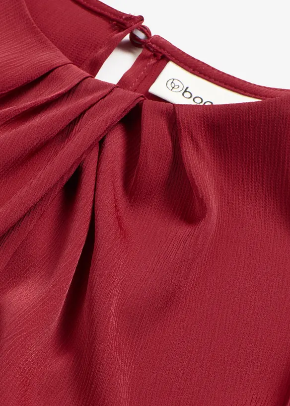 Midikleid aus glänzendem Satin, bonprix