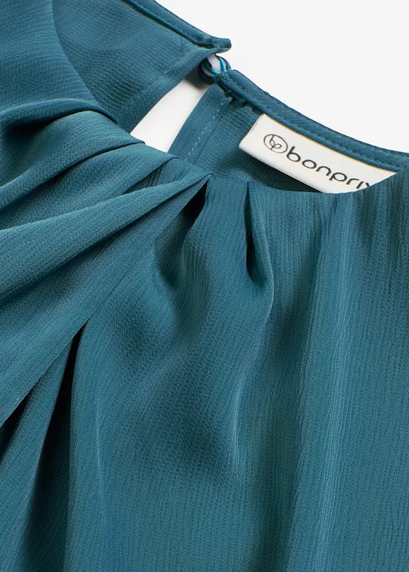 Robe midi en satin brillant, bonprix