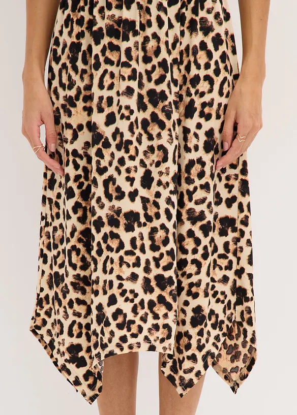 Robe en jersey imprimée, bonprix