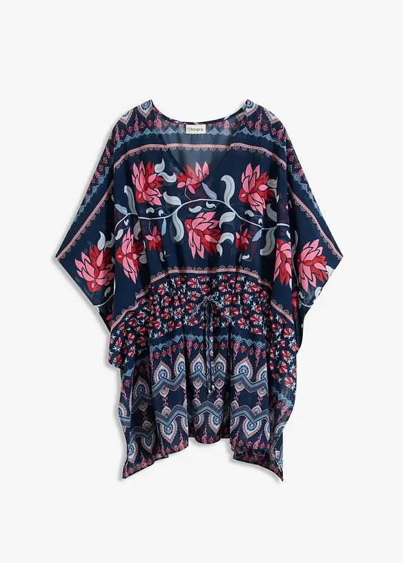 Strandtunika aus leichtem Chiffon, bonprix