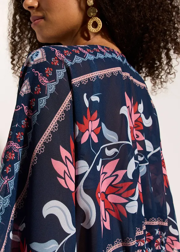 Strandtunika aus leichtem Chiffon, bonprix