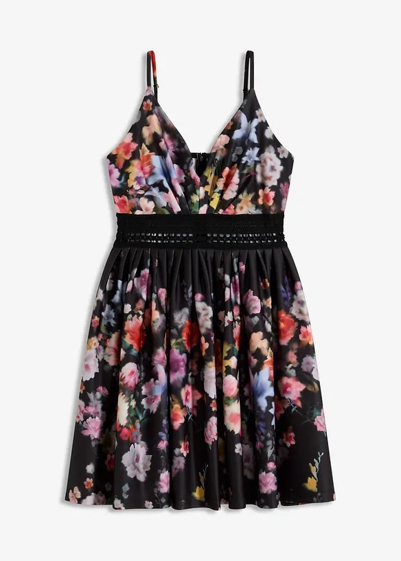 Minikleid mit Häkel-Einsatz, bonprix