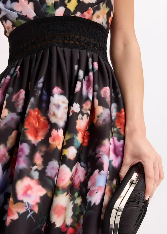 Minikleid mit Häkel-Einsatz, bonprix