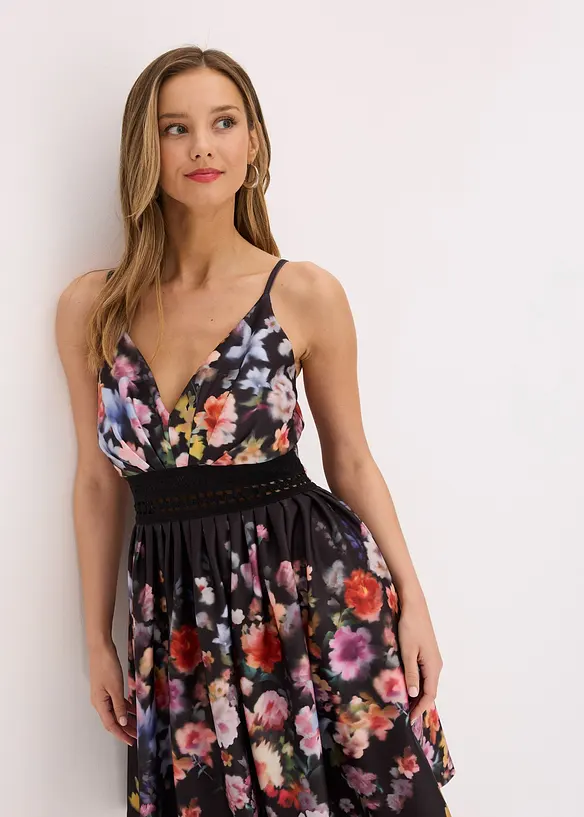 Minikleid mit Häkel-Einsatz, bonprix