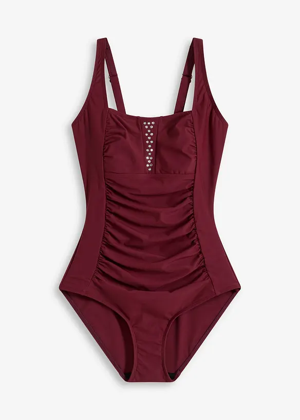 Maillot 1 pièce sculptant, maintien modéré, bonprix