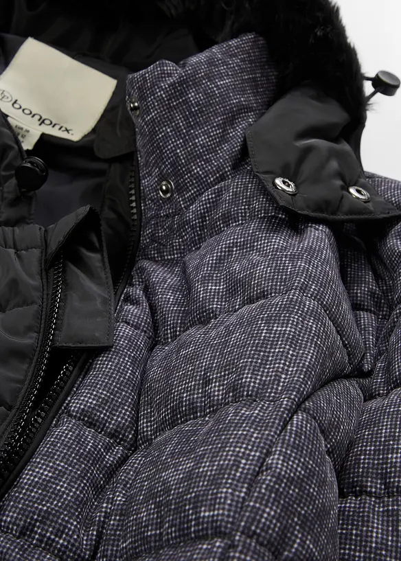 Wattierte 3-in-1 Umstandsjacke und Tragejacke, bonprix