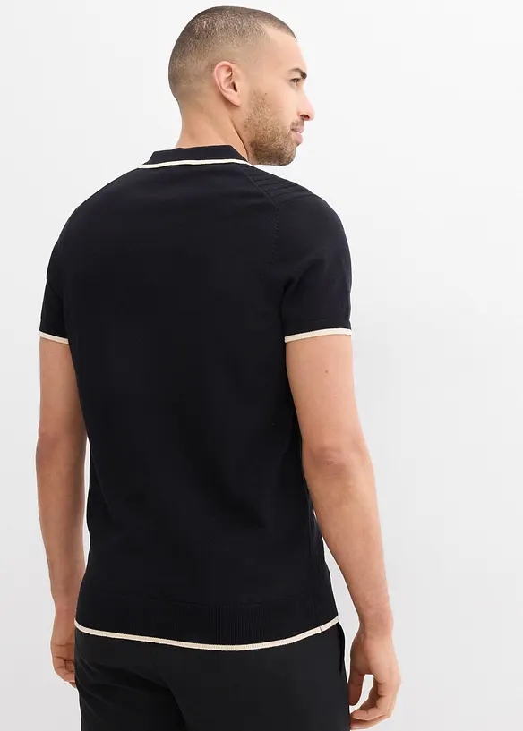 Polo à détails contrastants, bonprix