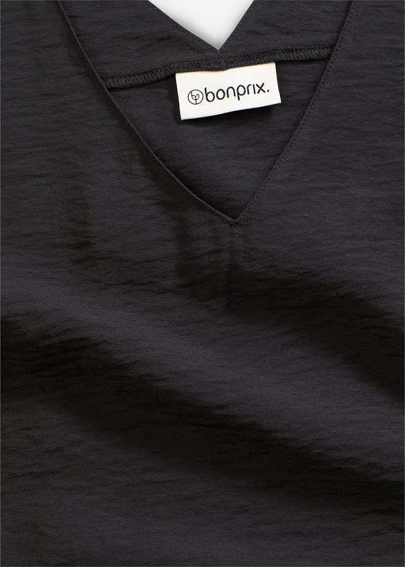 Blouse sans manches en viscose mélangée, bonprix