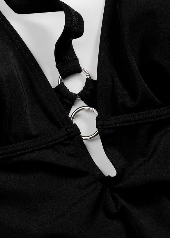 Maillot 1 pièce à décolleté plongeant, bonprix