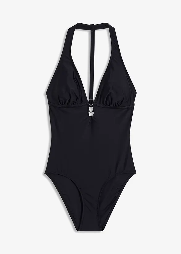 Maillot 1 pièce à décolleté plongeant, bonprix