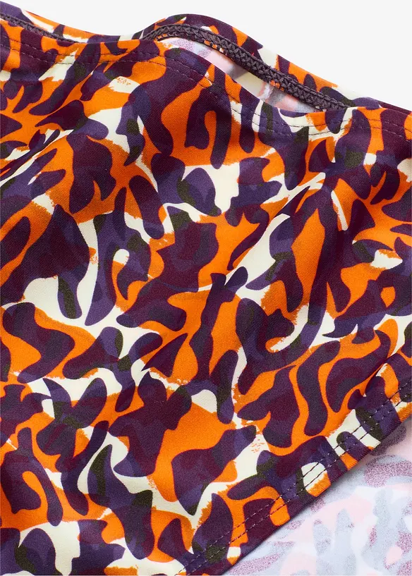 Bas de bikini taille haute, échancré, bonprix