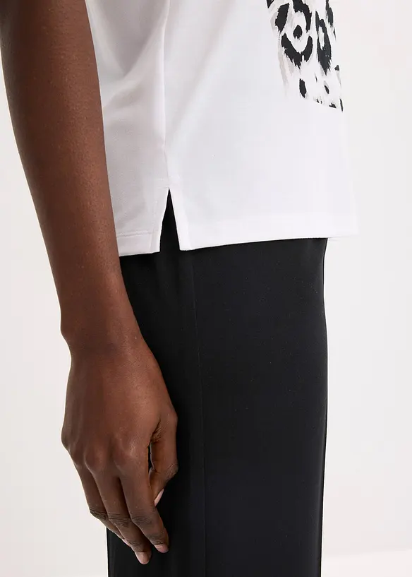 T-shirt à imprimé léopard, bonprix