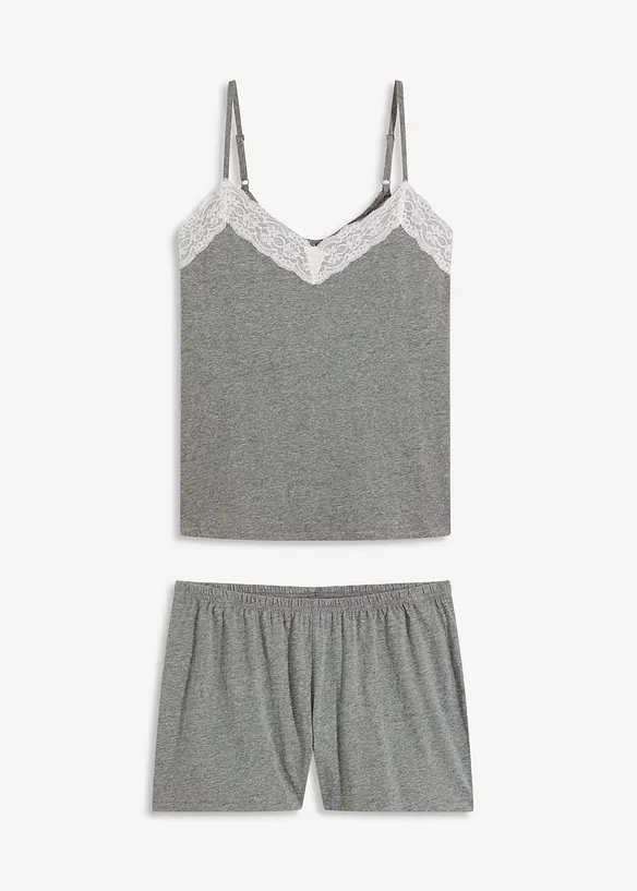 Shorty mit feiner Spitze, bonprix
