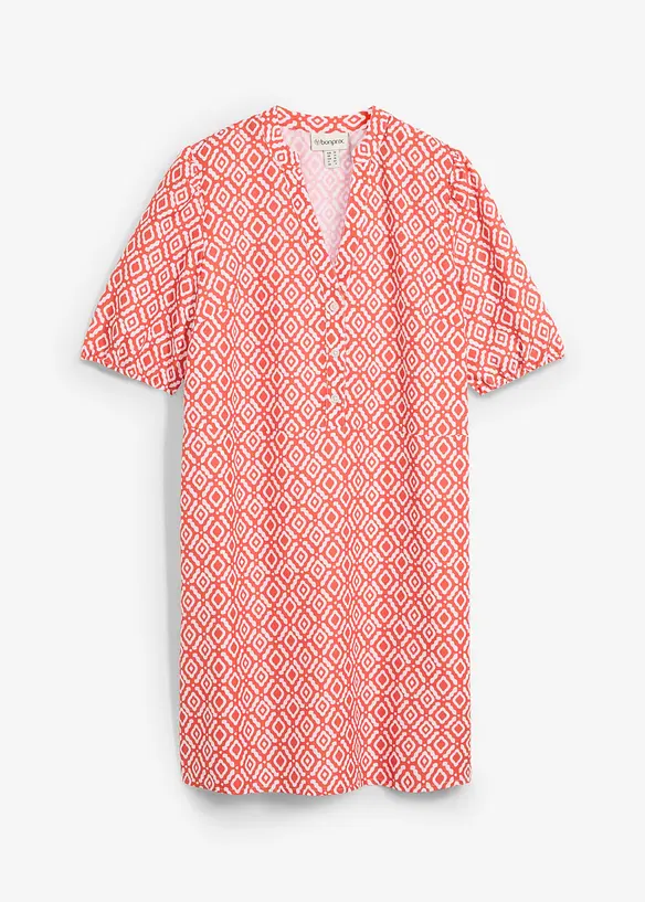 Tunika-Kleid aus fließender Viskose, bonprix