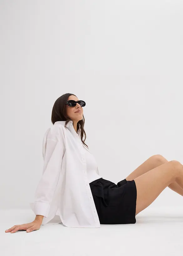 Schlupf-Shorts aus fließender Viskose, bonprix