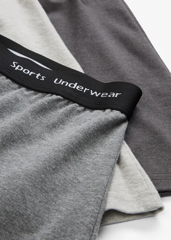 Boxershorts eng, mittellang(3er Pack), bonprix