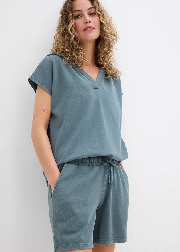 Sweat-Shorts aus reiner Baumwolle, bonprix