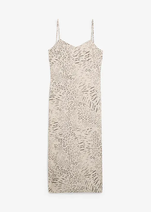 Trägerkleid aus fließender Viskose, bonprix