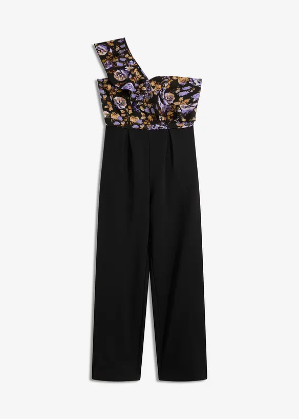 Combinaison légère en viscose à encolure asymétrique, bonprix