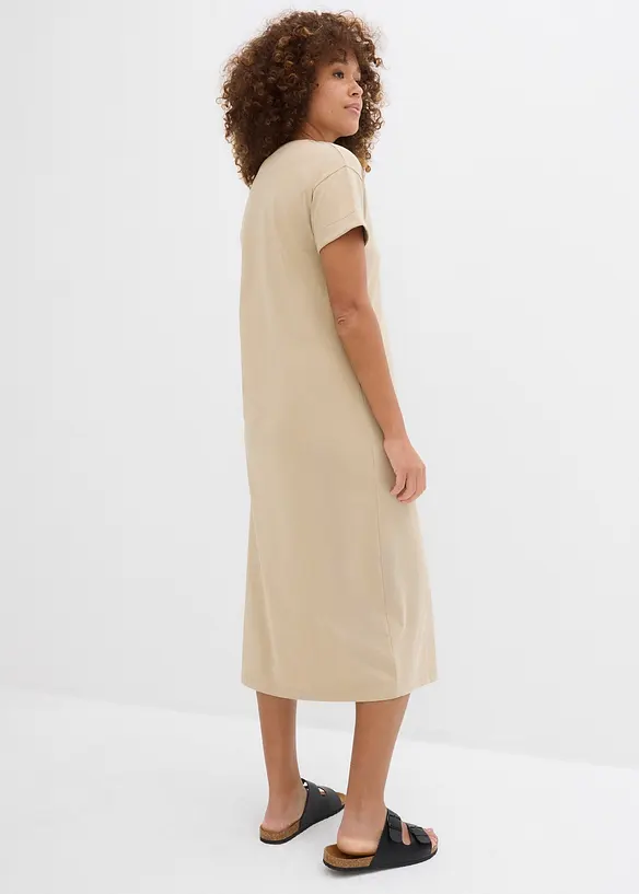 Jerseykleid aus reiner Bio-Baumwolle, bonprix