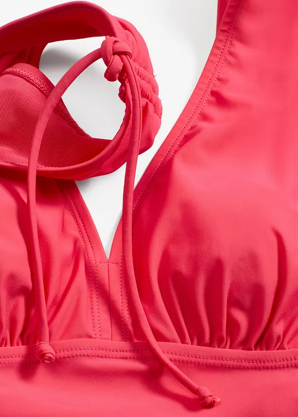 Maillot 1 pièce sculptant à larges bretelles, maintien léger, bonprix