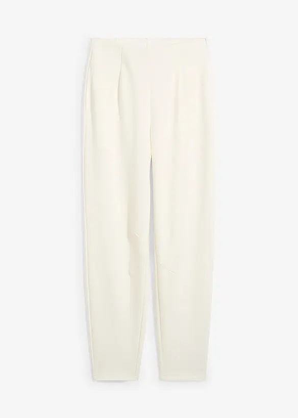 Pantalon en maille piquée, longueur cheville, bonprix