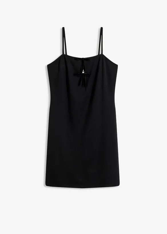 Robe courte avec nœuds en velours, bonprix